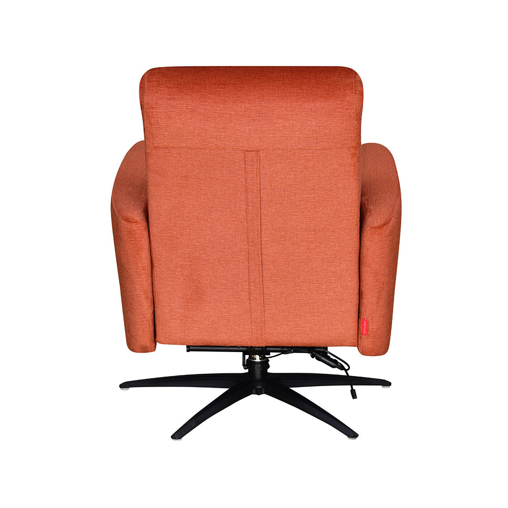 Archie 1 Seater Electric Recliner (Rust)