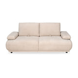 Fritzi 2 Seater Fabric Sofa (Beige)