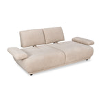 Fritzi 2 Seater Fabric Sofa (Beige)