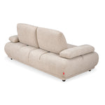 Fritzi 2 Seater Fabric Sofa (Beige)