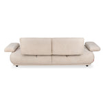 Fritzi 3 Seater Fabric Sofa (Beige)