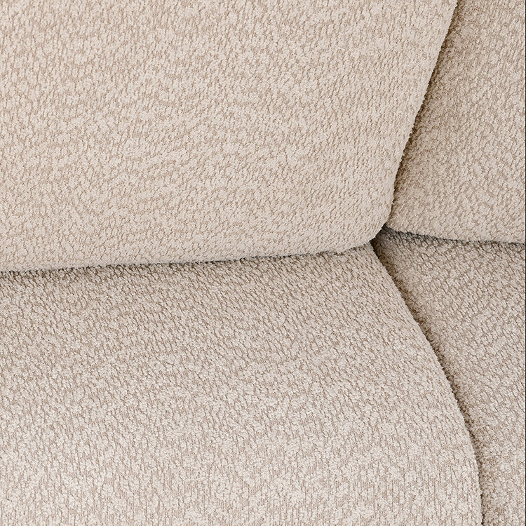 Fritzi 3 Seater Fabric Sofa (Beige)