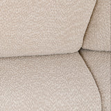 Fritzi 3 Seater Fabric Sofa (Beige)