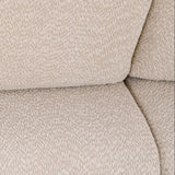 Fritzi 2 Seater Fabric Sofa (Beige)