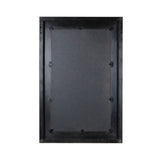 Decorative Lines Rectangular Mirror (Black)