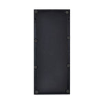 French Window MDF and Glass Wall Decor (Black)