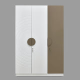 Cassini 3 Door Wardrobe With Led Light (White)