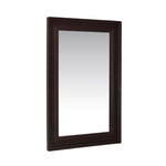 Beaded Rectangle Mirror (Brown)