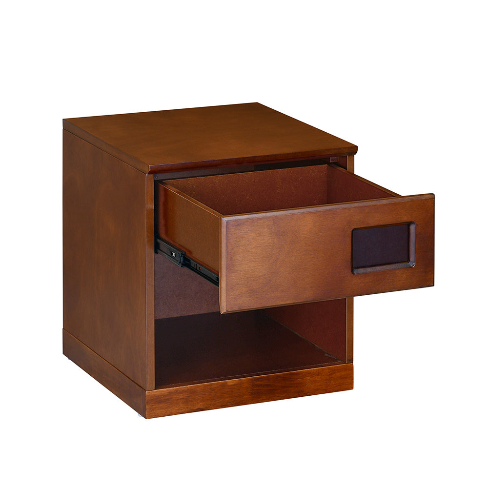 Hedron Night Stand (Antique Cherry)