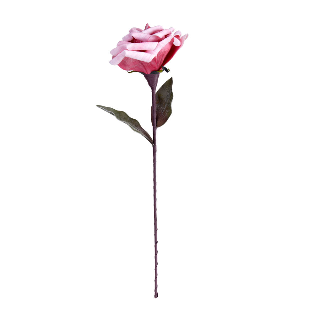 Artificial Rose Flower Stick (Pink)