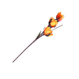 Artificial Lotus Flower Stick (Orange)