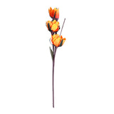 Artificial Lotus Flower Stick (Orange)