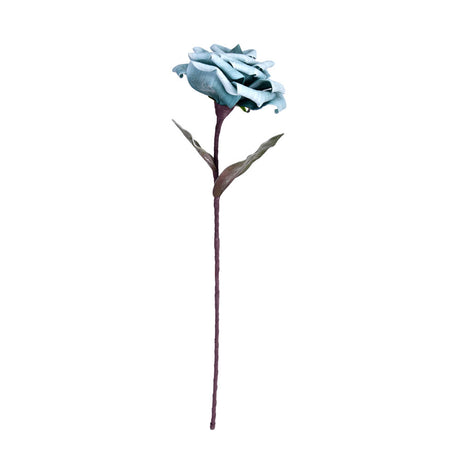 Artificial Rose Flower Stick (Blue)