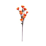 Artificial Mini Rose Flowers Bunch (Orange)