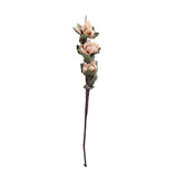 Artificial 3 Rose Flowers Stick (Beige)