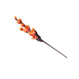 Artificial Magnolia Flower Stick (Orange)