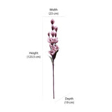 Artificial Magnolia Flower Stick (Purple)