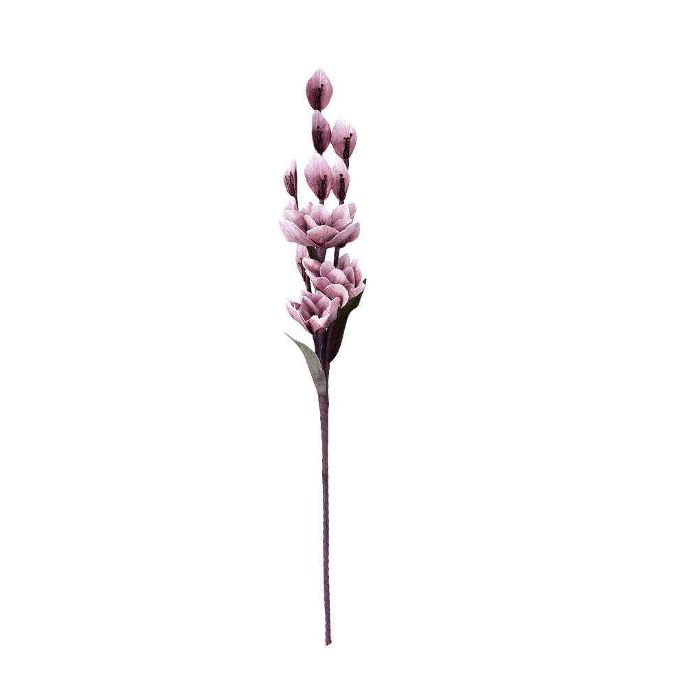 Artificial Magnolia Flower Stick (Purple)