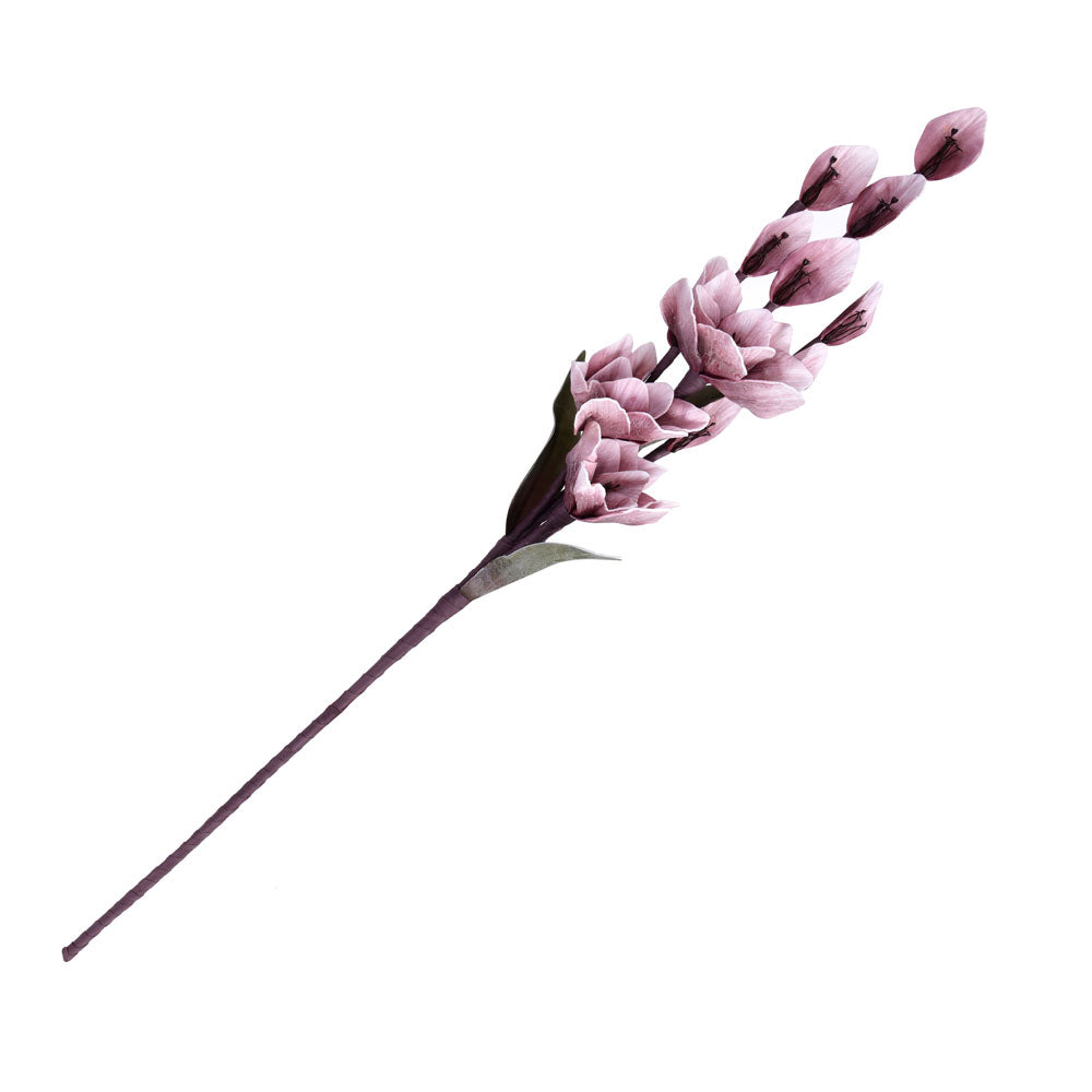 Artificial Magnolia Flower Stick (Purple)