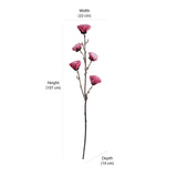 Artificial Carnation Flower Stick (Pink)