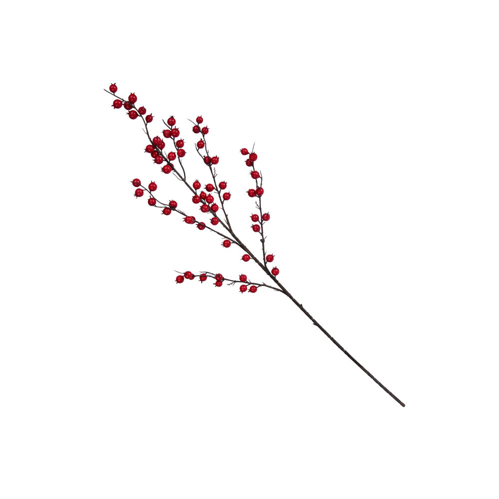 Artificial Berry Filler Stick (Red)