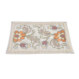 Floral Cotton Rectangular Table Placemat (Multicolor)