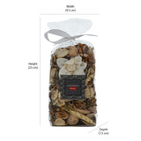 Ginger Bread Fragrance Dried Flowers and Leaves Potpourri Pouch 125 gm (Beige)