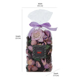 Lavender Fragrance Dried Flowers and Leaves Potpourri Pouch 125 gm (Lilac)