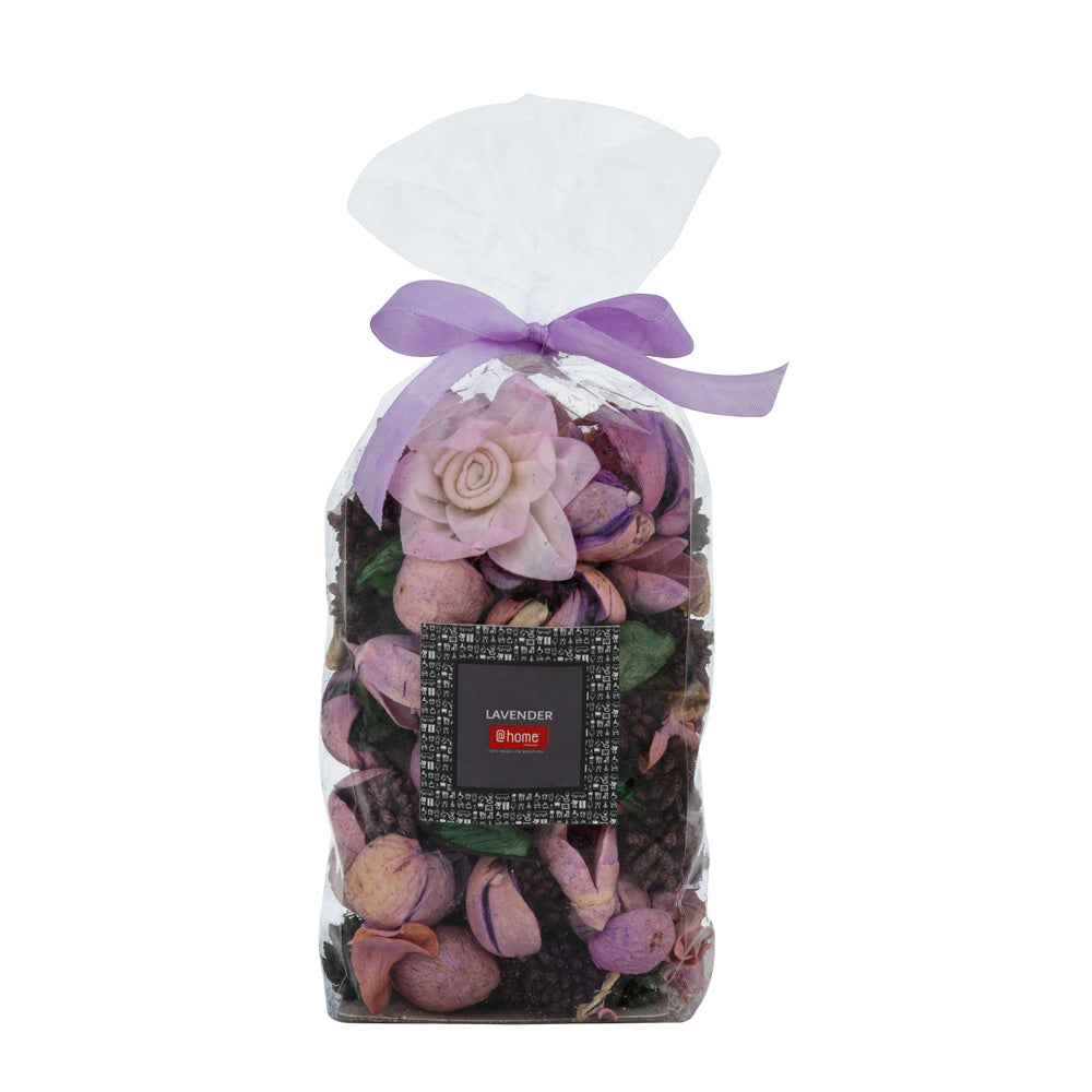 Lavender Fragrance Dried Flowers and Leaves Potpourri Pouch 125 gm (Lilac)