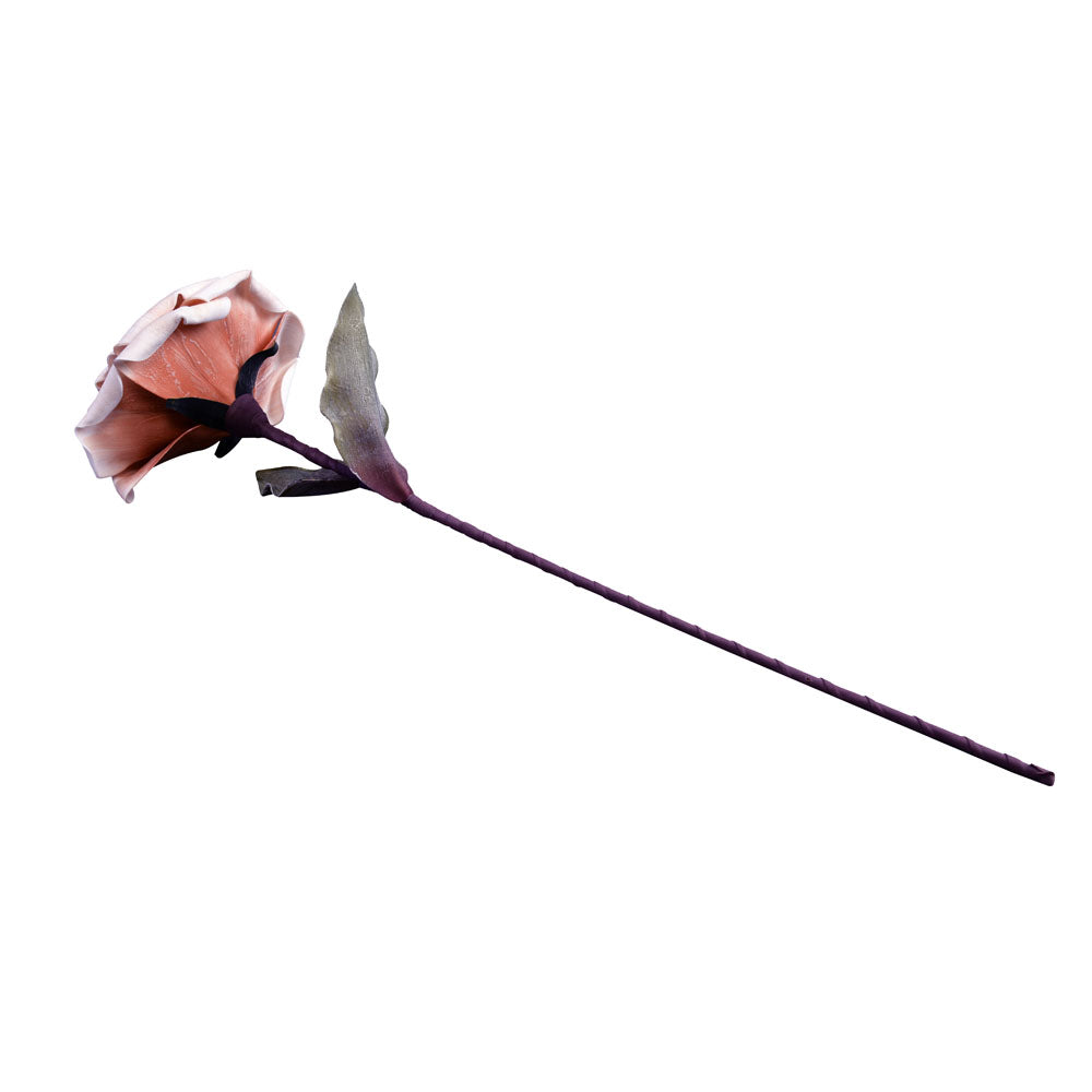 Artificial Rose Flower Stick (Beige)