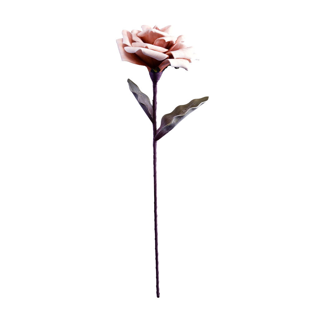 Artificial Rose Flower Stick (Beige)