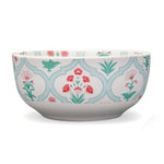 Floral 620 ml Stoneware Serving Bowl (Green)