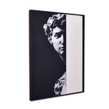 Man Hiding Wall Decor (Black & White)