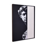 Man Hiding Wall Decor (Black & White)