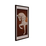 Horse On One Leg Wall Decor (Brown)