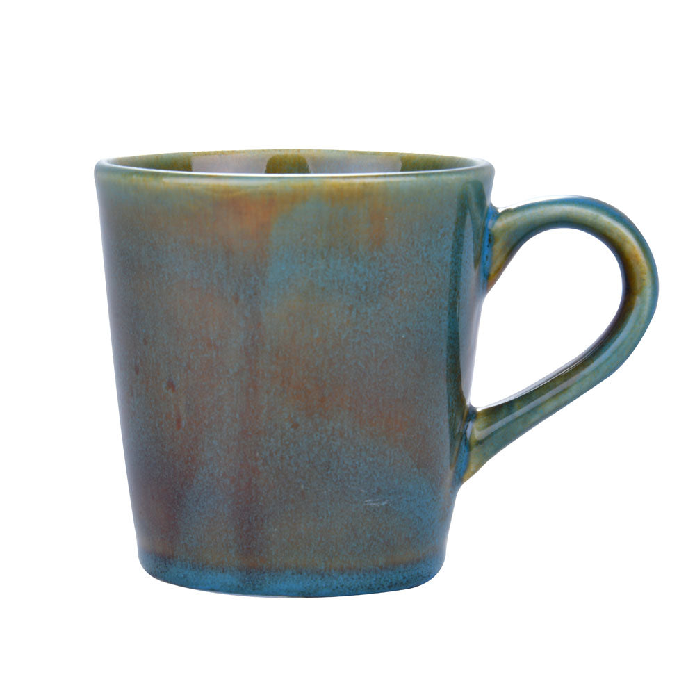 Glaze 320 ml Stoneware Coffee Mug (Moss Green)