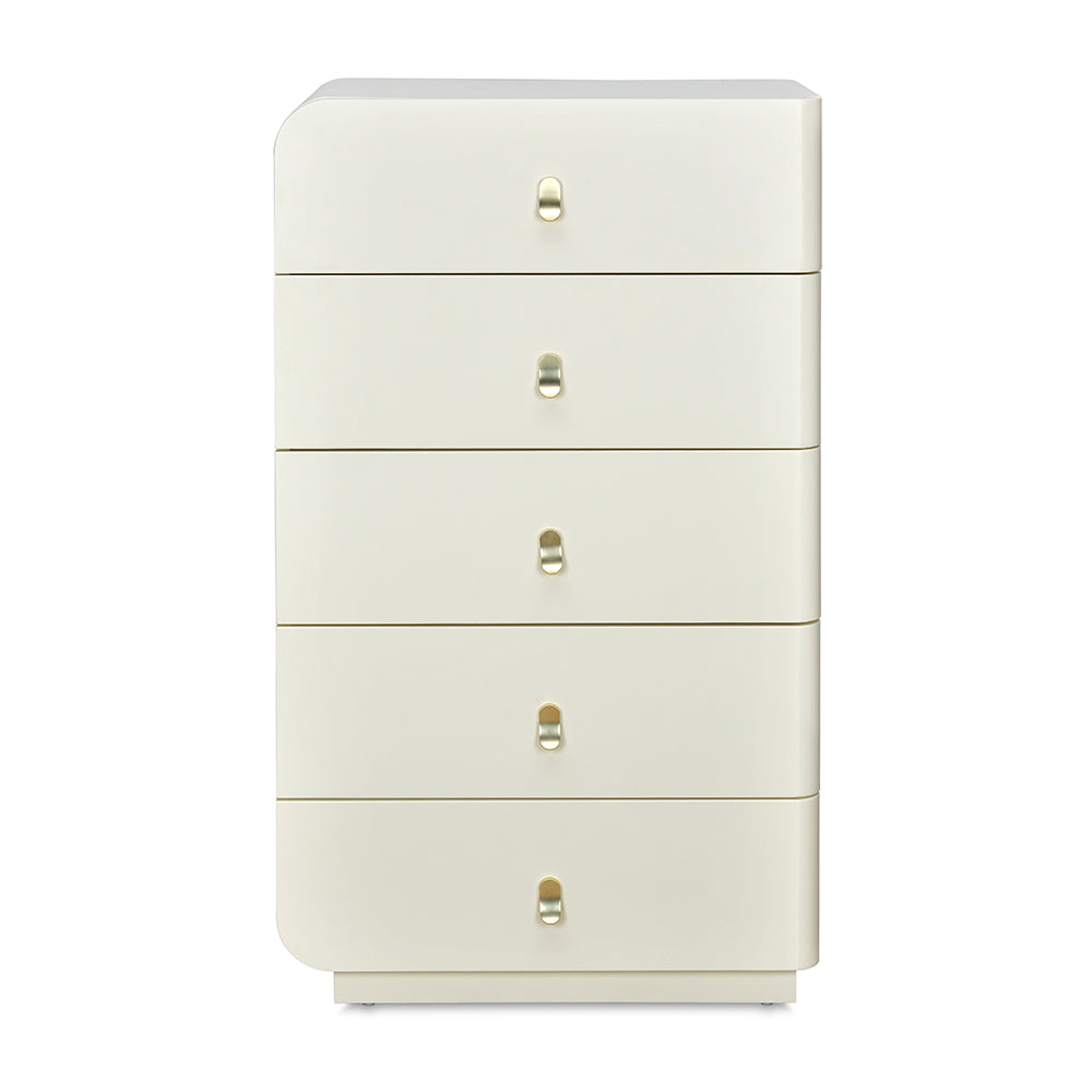 Phoenix Chest of 5 Drawers (Beige)