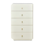 Phoenix Chest of 5 Drawers (Beige)