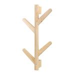 Tree Shape Wooden Wall Hanger Organiser (Brown)