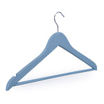 Wooden Cloth Hanger Set of 5 (Mint Blue)