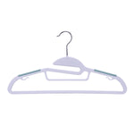 Plastic Cloth Hanger Set of 10 (Mint Blue)