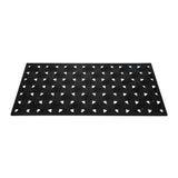 Abstract Rubber 18' x 30' Door Mat (Black)