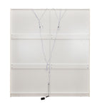 Phoenix 4 Door Wardrobe with Mirror and LED Light (Beige)