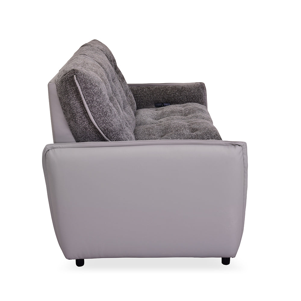 Tyler 3 Seater Electric Recliner (Grey)