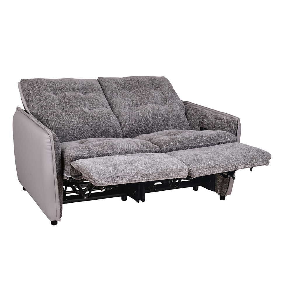 Tyler 2 Seater Electric Recliner (Grey)