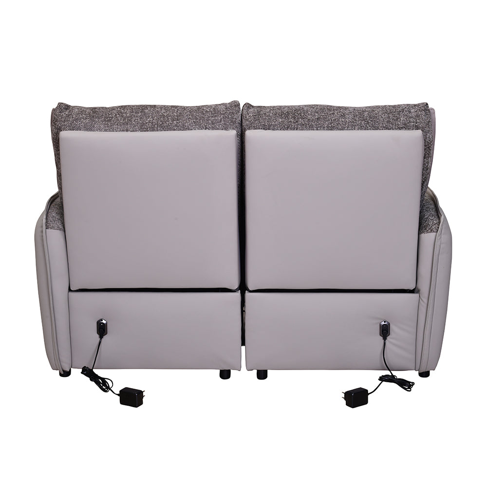 Tyler 2 Seater Electric Recliner (Grey)