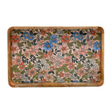 Rectangular Wooden Serving Tray 40 x 26 cm (Multicolor)