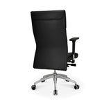 Command High Back Leatherette Office Chair (Black)