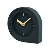 Rounded Edge Wooden MDF Table Clock (Green)