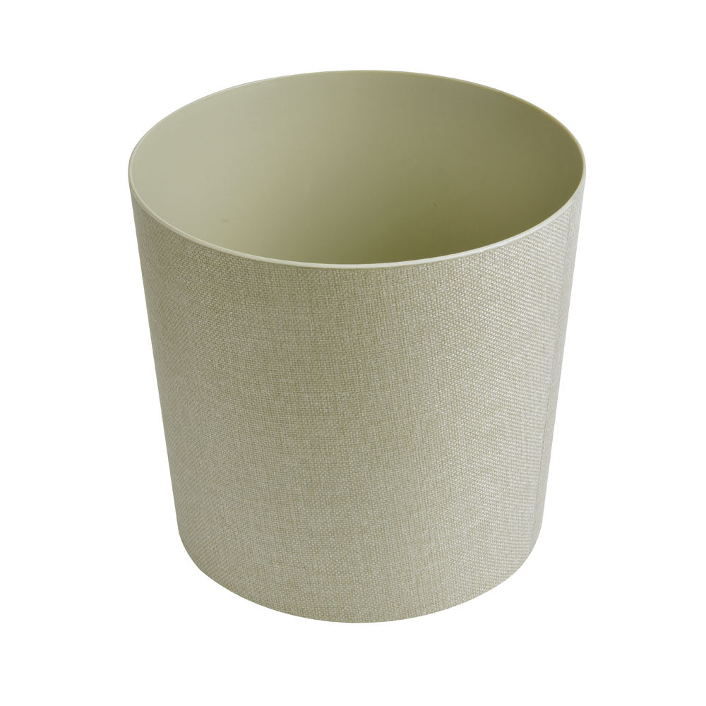 Textured Design Polypropylene Planter (Cream)